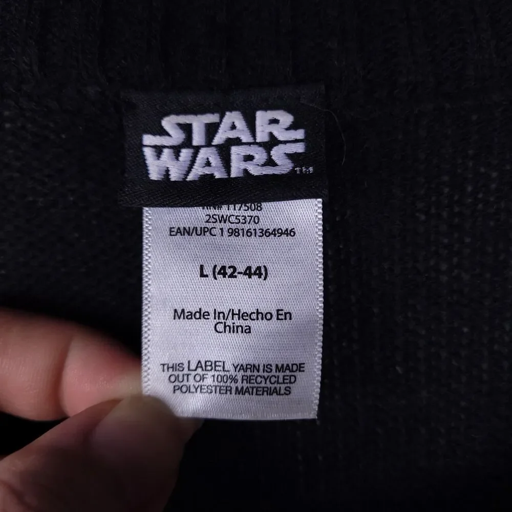 Darth Vader Christmas Sweater Mens Large Merry Sithmas